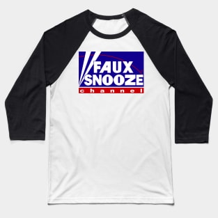 FAUX NEWS by Tai's Tees Baseball T-Shirt